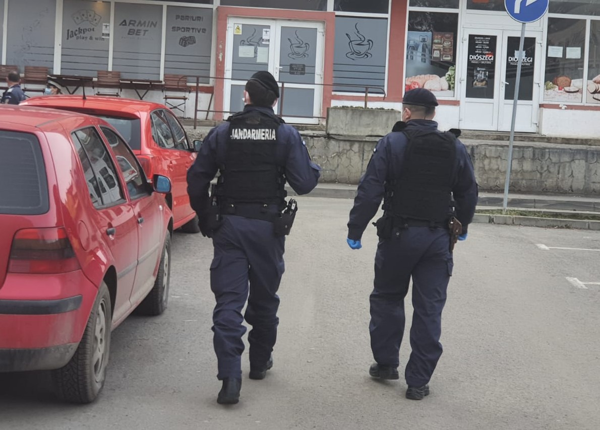 rendőrségi razzia | Fotó: Kovászna megyei rendőrség